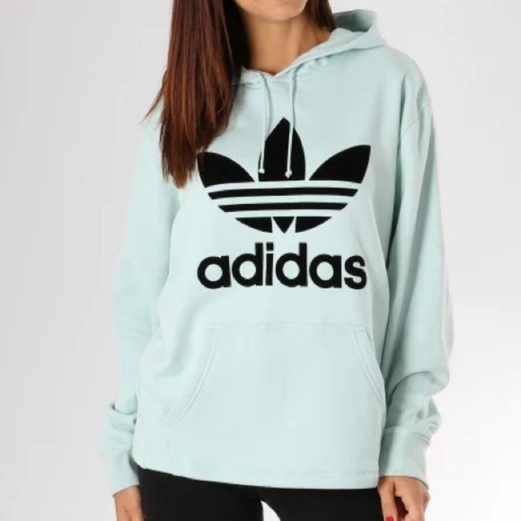 adidas mint green hoodie - Picture 1 of 13